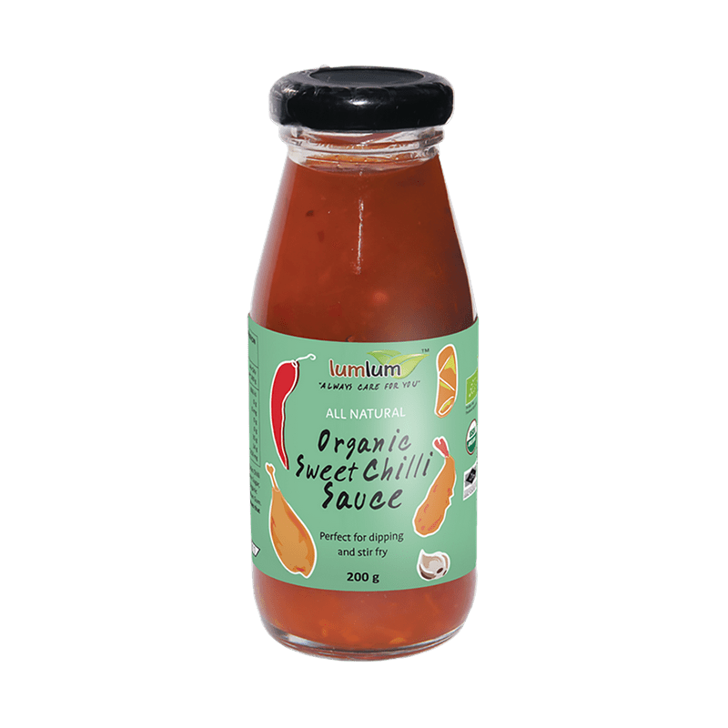 LUM LUM - Organic Sweet Chilli Sauce 200g | 6 Pack - LUM LUM - 1 - Diet & Fitness - ThePharmacy